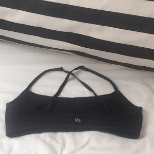 Lululemon black sports bra